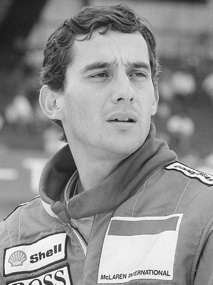 Portrait of Ayrton Senna